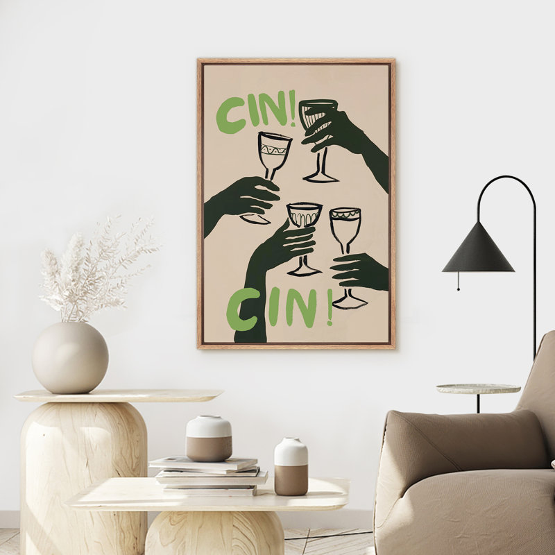 Cheers Drink Kitchen, Naturel, H 24 po x l 16 po