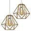 Pavlatka 2-Light Geometric Lamp Shade