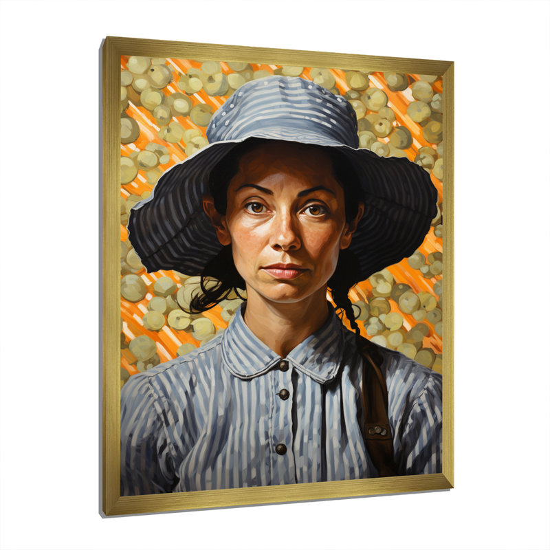 Vemond Farmhouse Farmer Portraits Ii II, Or, H 40 po x l 30 po x P 1,5 po