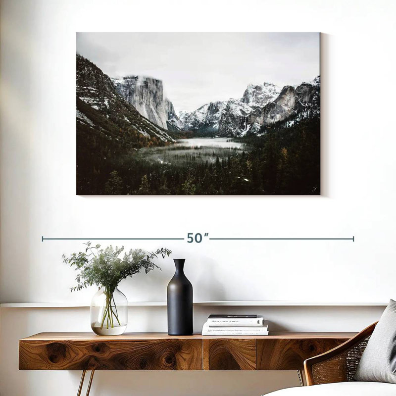 Alvord Yosemite Winter Magic, H 26 po x l 39 po