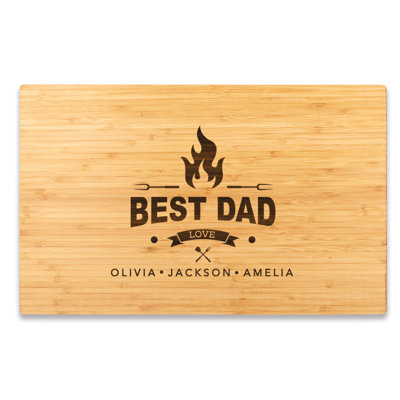 Koyal Wholesale Bamboo Laser Engraved Cutting Board