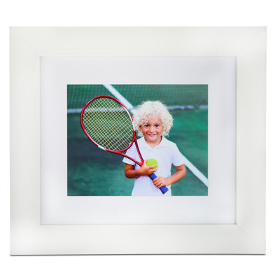 Tomblin White Matte Picture Frame
