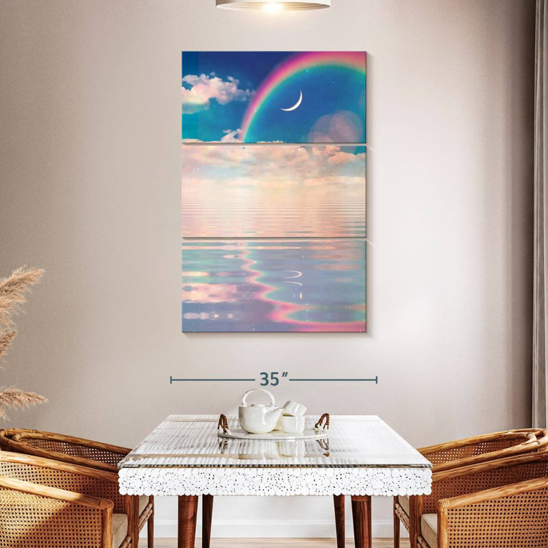 Kelan Rainbow Vibes, 50" H x 32" W