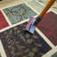 Tapis beige / rouge / vert Arrowyn-22249173