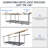 Maryorie Ceiling Mounted Overhead Steel Garage Storage Racks-472795309-472795308