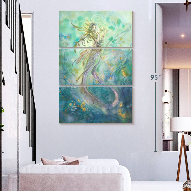 Creatures - Treasure, 74" H x 48" W