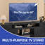Meuble télé avec 2 tiroirs et station de charge Kavita -384261649-418359016