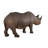 Life-Sized Rhinoceros Statue