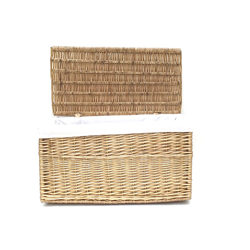 Coso Blanket Chest, 40cm H x 75cm W x 39cm D, Natural
