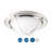 Nitesh Glass LED Flush Mount-24418126