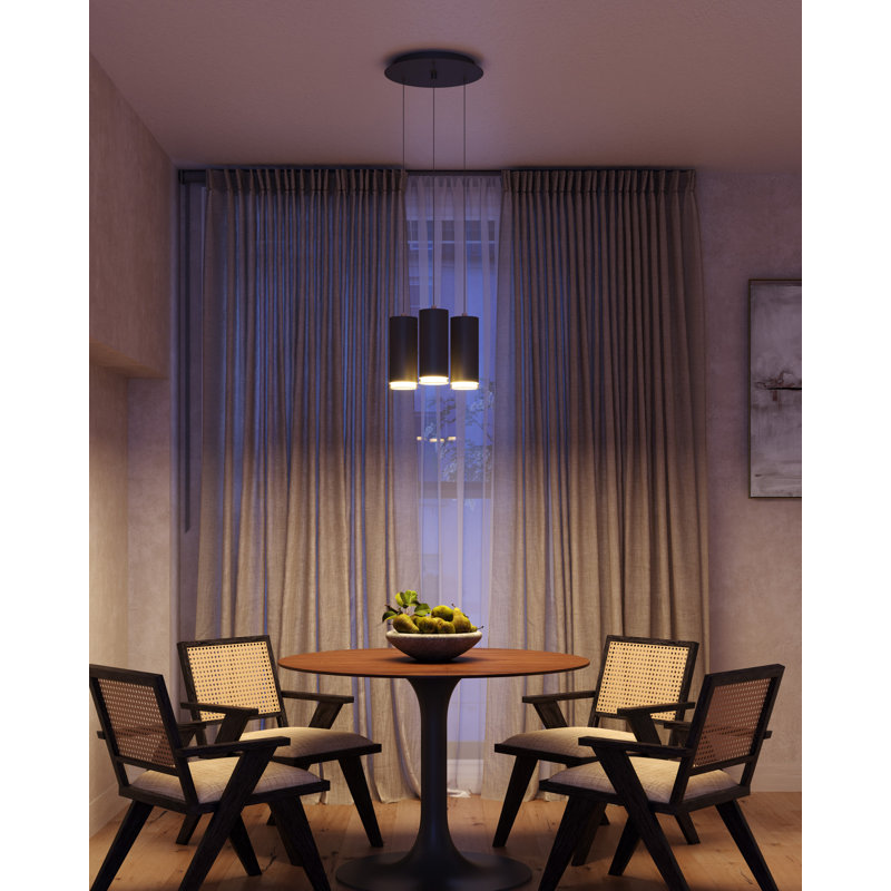 Cameo LED Pendant, 13 Lights, 107 W, White