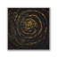 H28, cercle abstrait encadré sur toile-96985398-96985399