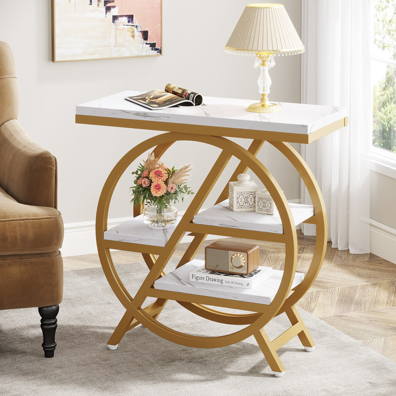 Side Table with Storage