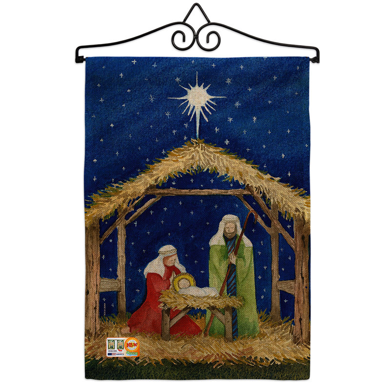 Ensemble de drapeaux en polyester 19 x 13 po Mesrob