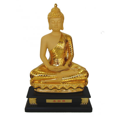 Figurine de Bouddha thaïlandais assis Big Gold