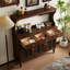 Buffet en bois de noyer massif
