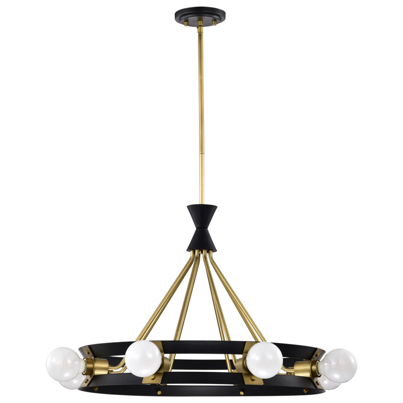 Lustre à 8 lumières