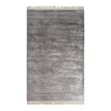 Fancy Area Rug in Ice Blue/Ivory