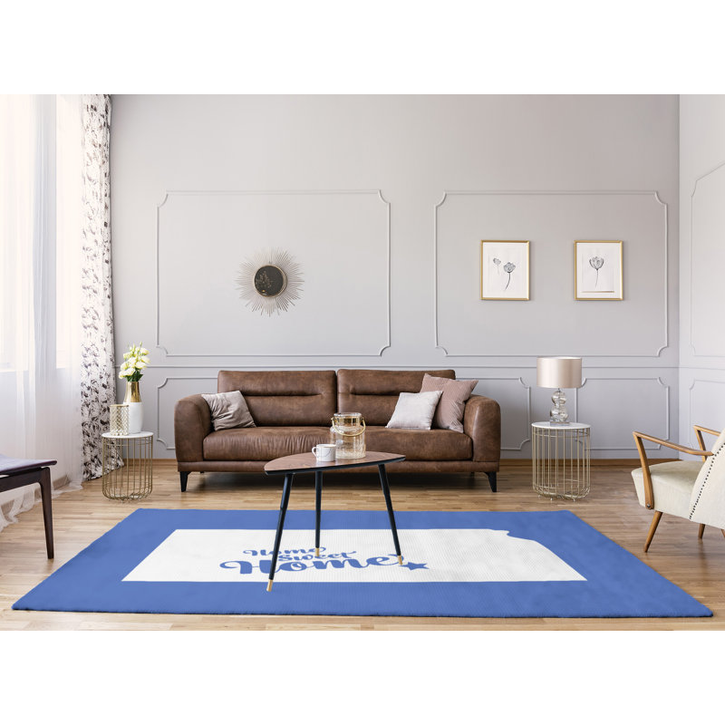 Tapis en poly-chenille wichita à la maison, Rectangle 8 pi x 10 pi