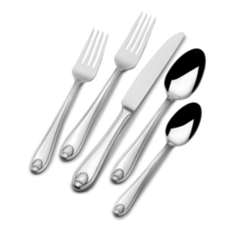 Ensemble de couverts Mikasa Cayman 20 pièces, service pour 4, acier inoxydable 18/10