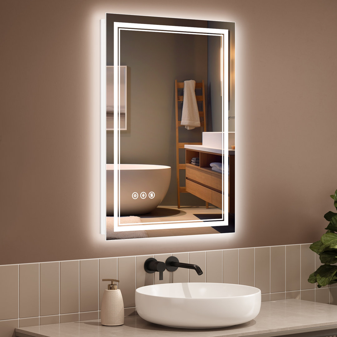 LED Lighted Bathroom 