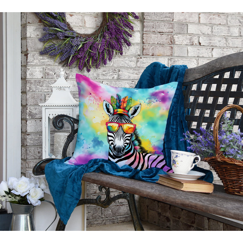 Coussin Hippie, H 18 po x l 18 po