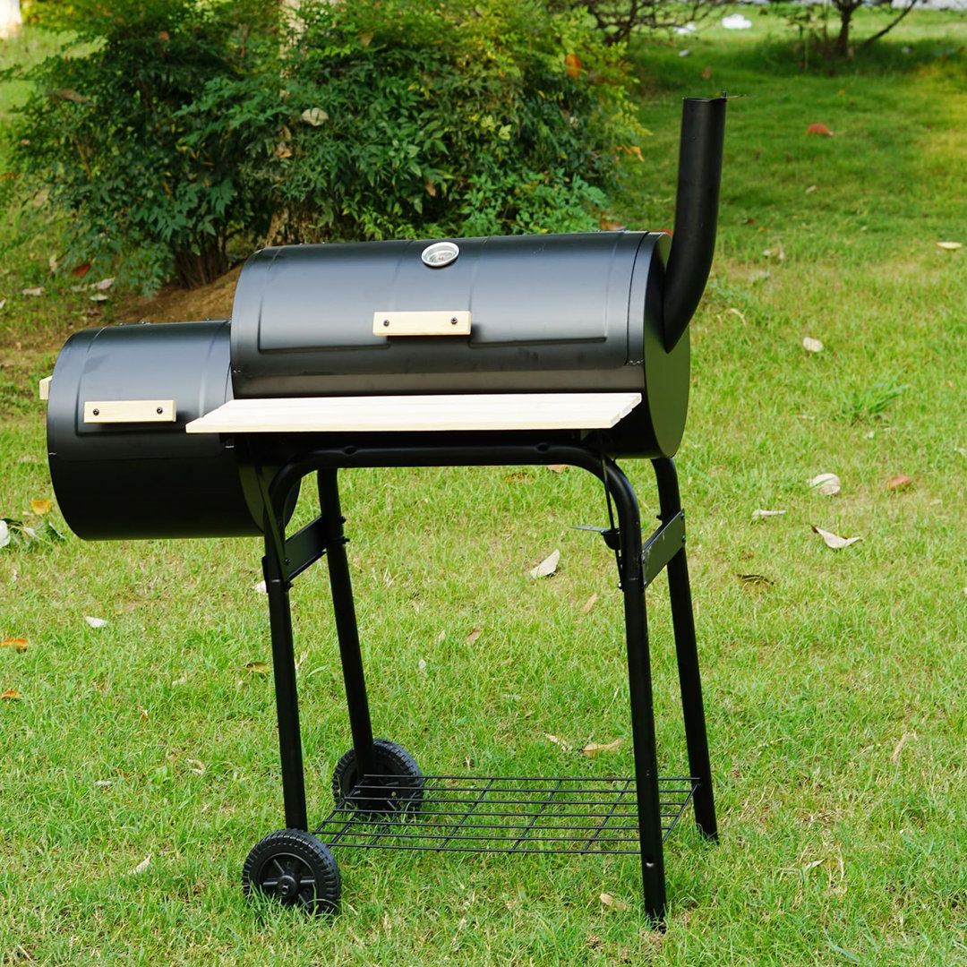 Dakota Fields Borislavka Barrel Charcoal Grill