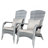 Patio Chair with Cushions( Grey Cushion)