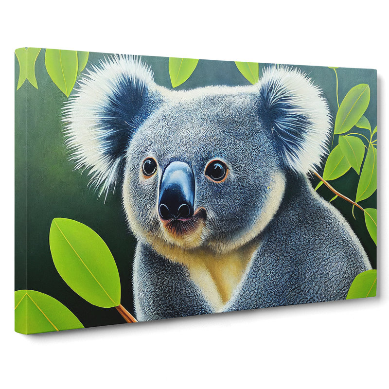 Koala Bear Art Vol.2 - Wrapped Canvas, 40cm H x 60cm W x 3cm D