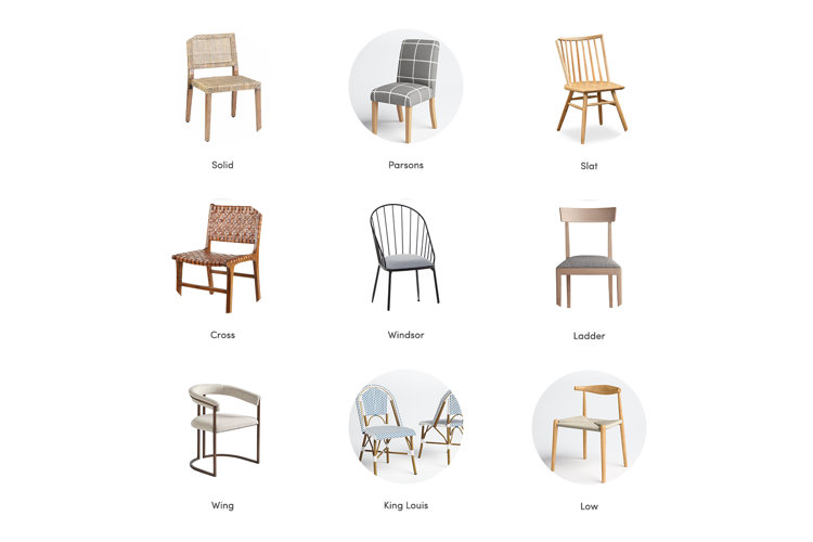 Furniture Glossary: Types of Chair Backs