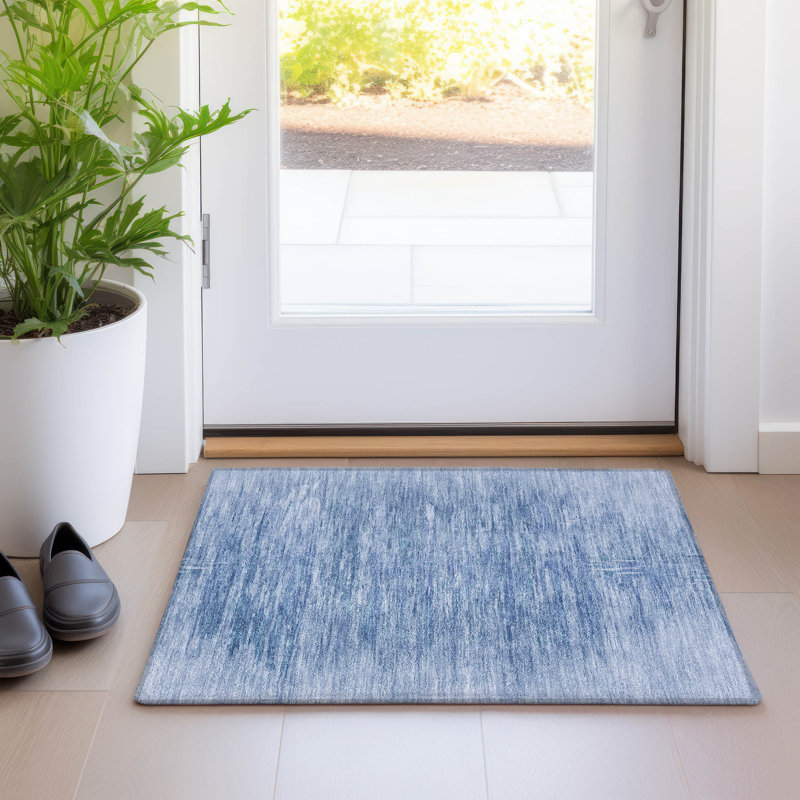 Tapis intérieur / extérieur Winzler avec envers antidérapant, Rectangle 1 pi 8 po x 2 pi 6 po