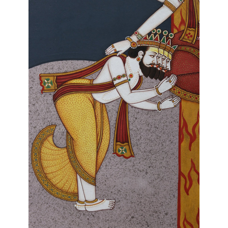 La malédiction de Shiva | Aquarelle sur papier