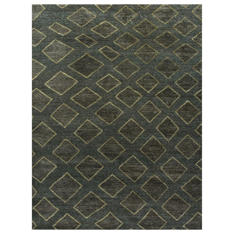 Geometric Area Rug, Rectangle 4' x 6'