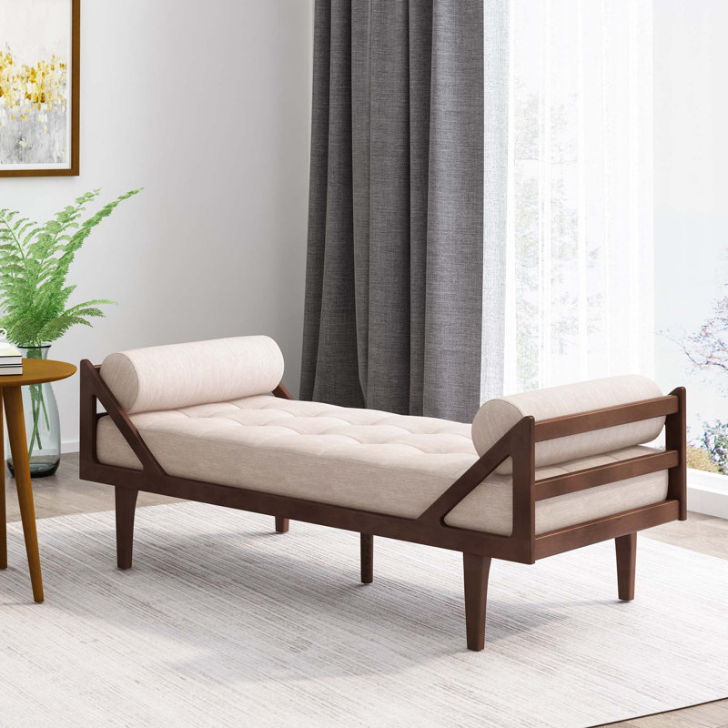 Chaise longue, Beige