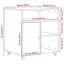 67cm H x 60cm W Printer Stand-117340176
