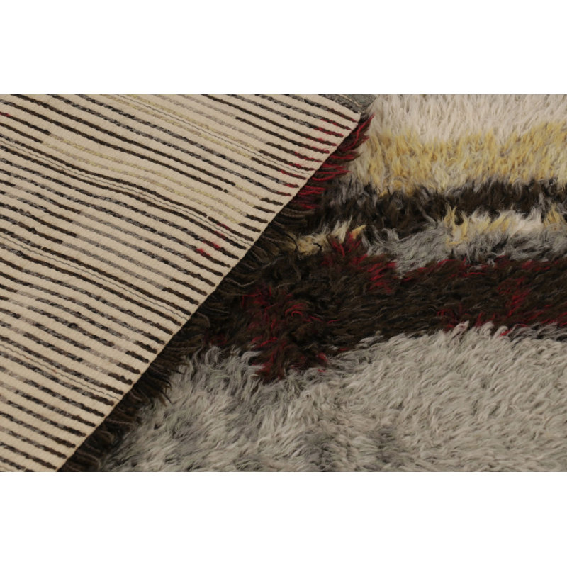 Vintage One-of-a-Kind 3'9" x 6'6" Hand Knotted Area Rug