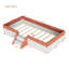 Lit de plancher rembourré avec lumières DEL et clôture-1259405260-1259405256