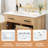 30" bathroom vanity with ceramic sink