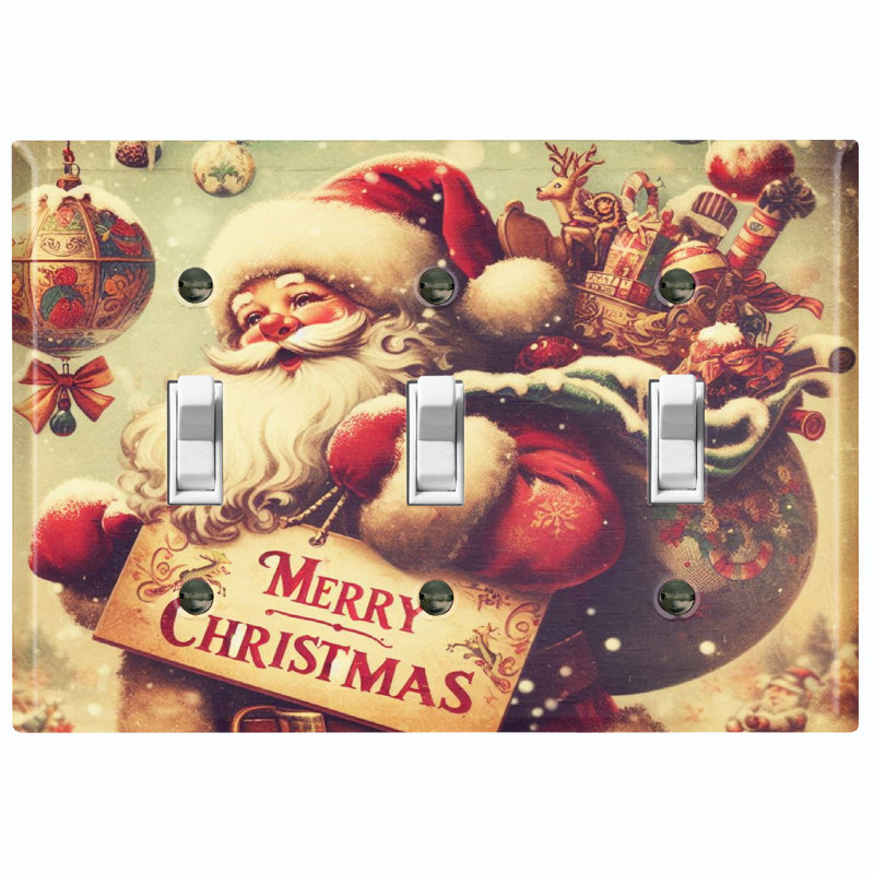 Merry Christmas Santa Claus Presents Nature