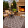 Hampstead Geometric Brown Indoor/Outdoor Area Rug
