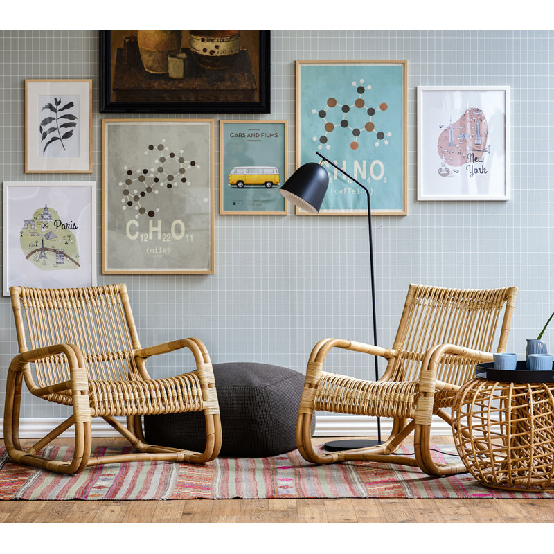 Curve Armchair, Natural