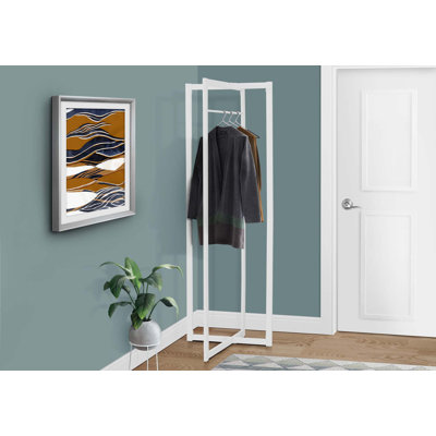 Metal Freestanding 4 - Hook Coat Rack
