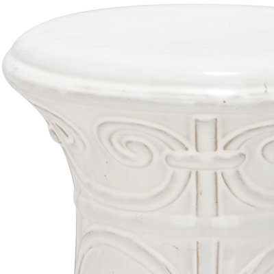 Jayesh Ceramic Accent Stool