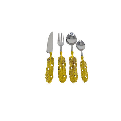 Gilleland 4 Piece Stainless Steel Hostess Set