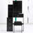 Compact Left-Sided Bedside Vanity Set With Cushioned Stool, Extra-Large Sliding Mirror, Multi-Layer Storage, And High-Capacity Design (EPA, GCC, UL Certified)-2053843939