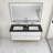 Smariti 60" Wall-Mounted Double Bathroom Vanity Set-1087816388
