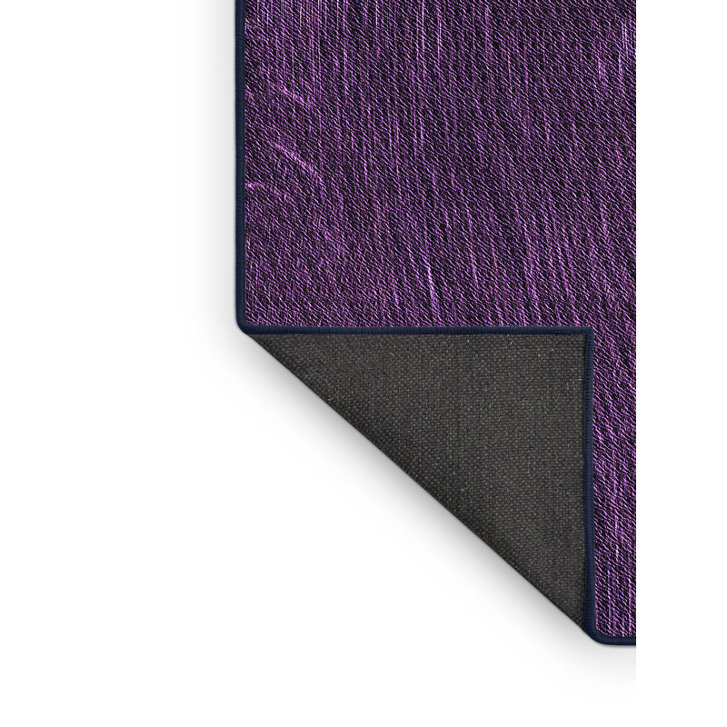 Tapis abstrait en laine mauve, Rectangle 2 pi x 3 pi