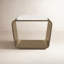 Tabouret de coiffeuse rembourré