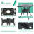 4 - Person Patio Dining Set Umbrella Hole Included Square Table