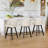 26" Swivel Upholstered Counter Stool With Diamond Button-Tufted Backrest And Metal Frame-69402795